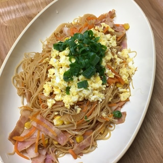 子供が好きな焼きビーフン